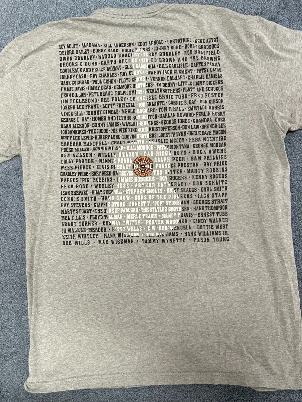 Country Music Hall of Fame Shirt ~ Mens Large ~ Excellent!